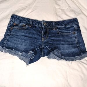 Denim jean shorts